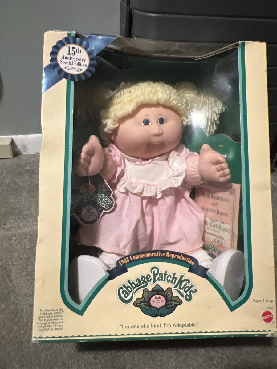 1983 Cabbage Patch Kids Doll in Box | 15th Anniversary Spec Ed