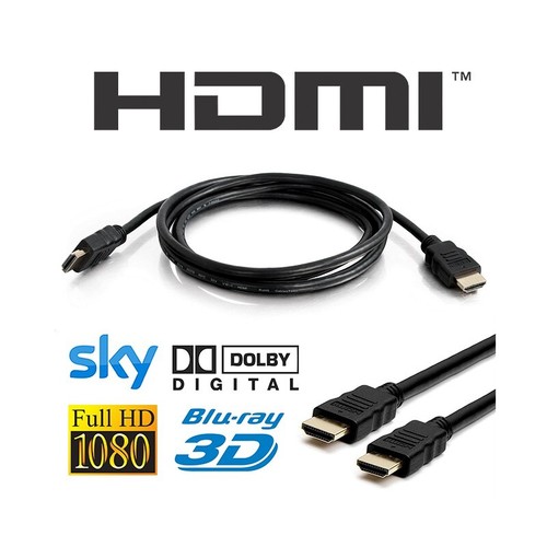 Cable HDMI Gaming Monitor PC PS4 Ordenador 4K Sky Ultra HD Smart TV | eBay