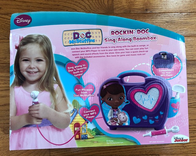 doc mcstuffins sing along boombox