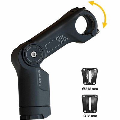Speedlifter Vorbau Stem AlphaProSDS verst. 80mm 31,8mm Lenkerklemmung schwarz