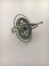 Vintage Tedco Metal Gyroscope Spinning Toy