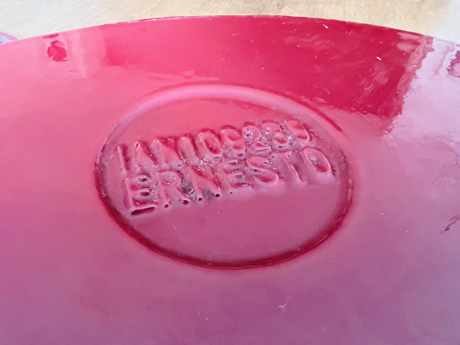 Ernesto 4L Professional Cast Iron Roaster RED ENAMEL Oval NEW ideal AGA