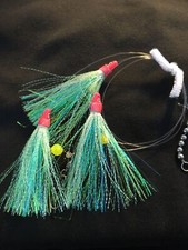 High Percentage Salmon Trolling Rigs- Bait/Meat Rig Flash Bulb Completing Kit