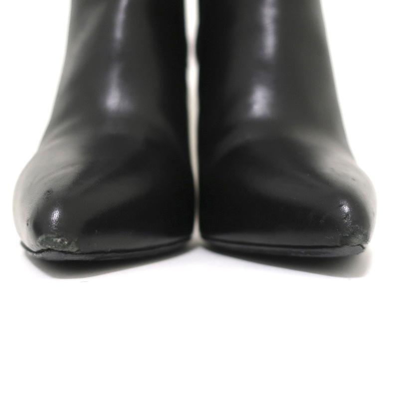 Stivaletti Saint Laurent Paris Chelsea in pelle nera misura 40 5 a punta