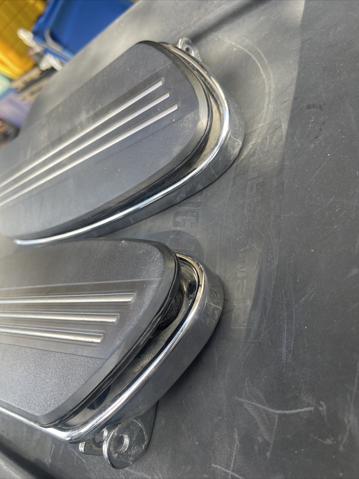 OEM Harley Davidson Streetglide Streamliner Floorboards eBay