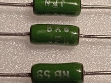 Lot De 6 Résistances Bobinées Vitrifiées SFERNICE 10KOhm 5% - Modèle RB59.10K W2