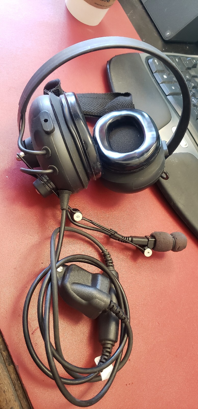 HARRIS P7300 TACTICAL NOISE CANCELLING HEADSET. | eBay