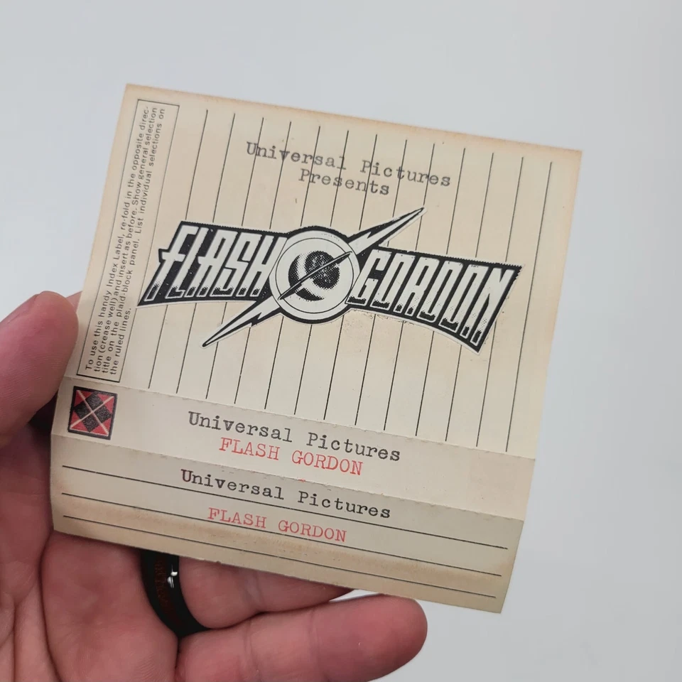 Rare 1 of 1  Universal Studios FLASH GORDON Cassette Tape - Studio Made! - Image 3 of 4