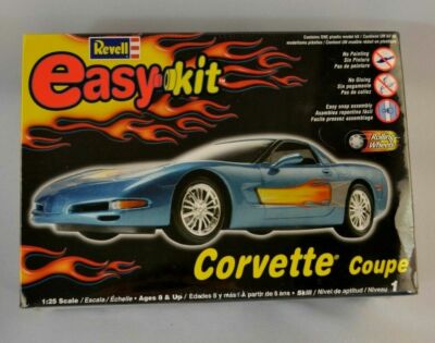 Revell Easy Kit Blue Corvette Coupe 1:25 SEALED