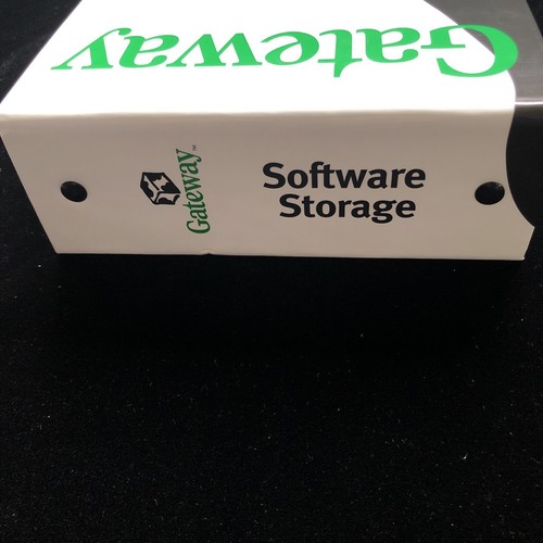 Vintage Gateway Software Disc Storage Binder Only. - Picture 3 of 4