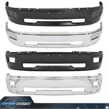 Steel Front Bumper Face Bar For Dodge Ram 1500 2009-2012 Chrome OR Black