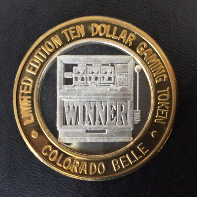 1994 Colorado Belle Casino Slot Machine Silver Strike Laughlin NV A6048