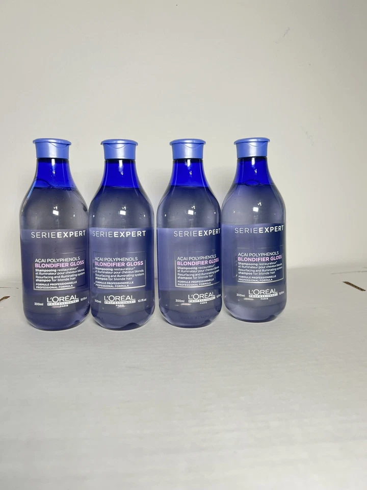 New Lot x 3 L'Oreal Professionnel Series Expert Blondifier Shampoo Gloss 10.1 oz - Image 3 of 4