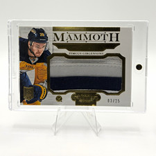 2013-14 Dominion Zemgus Girgensons Mammoth Prime Patch ROOKIE RC 3-Color /25