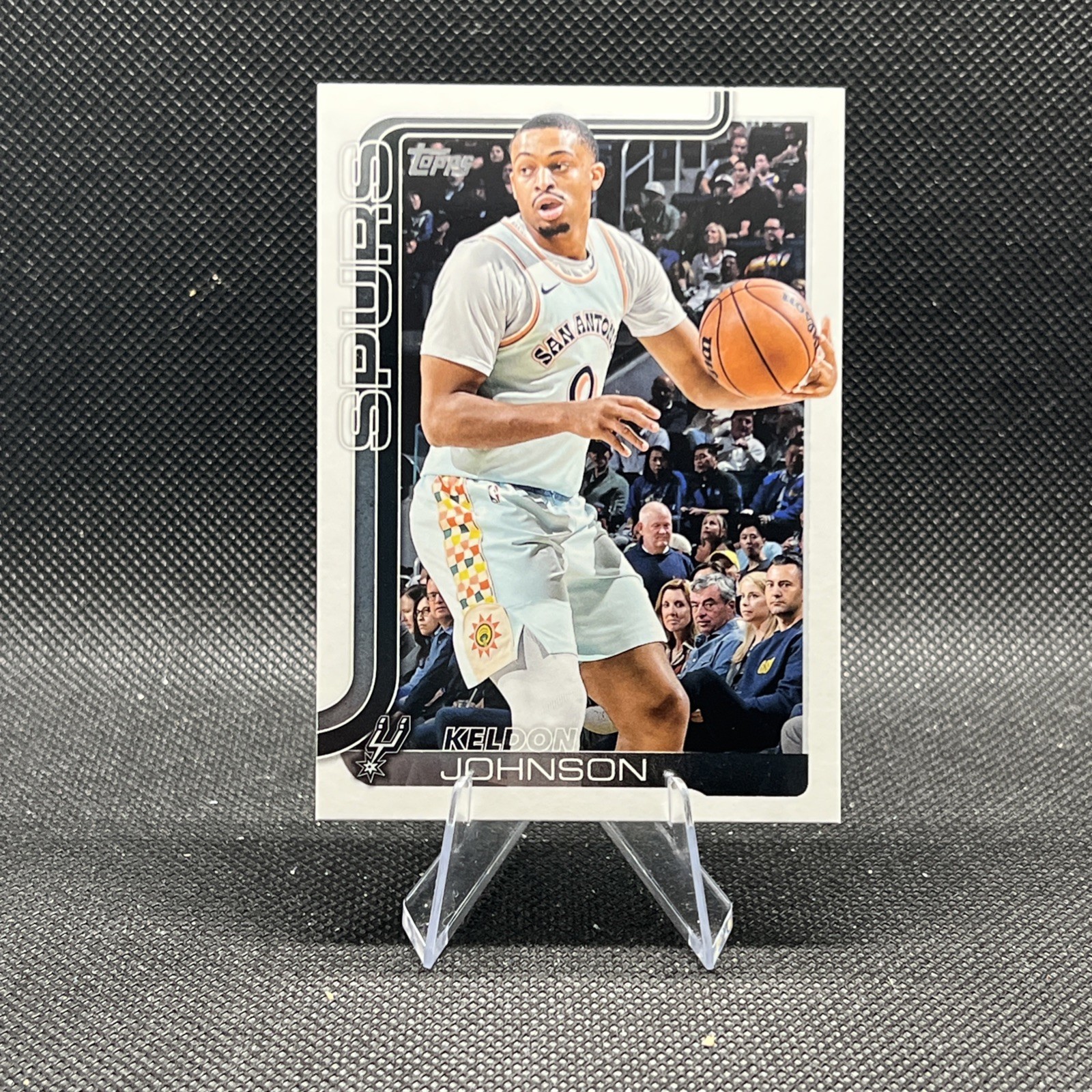 #200 Keldon Johnson San Antonio Spurs 2025-26 Topps Basketball Base