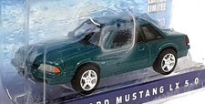 Greenlight 1/64 Scale 13340-C - 1992 Ford Mustang LX 5.0 - Green