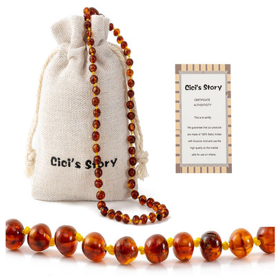 Bernsteinkette Baltischer Natur Bernstein Halskette Damen Schmuck 3 Größen Amber