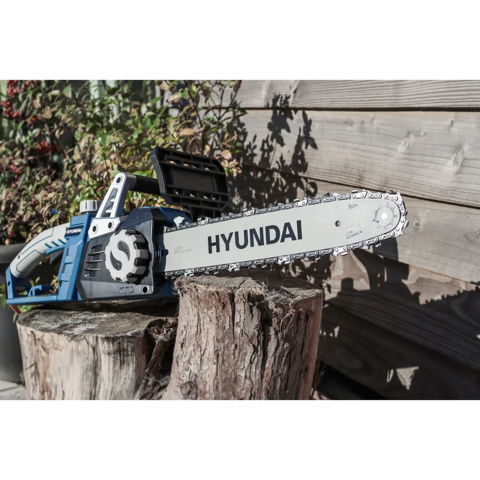 Hyundai HYC1600E Electric 14 Inch Chainsaw 1600w 3 Metre Cable 240v - Image 3 of 4