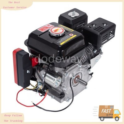 #ad 212cc 4 Stroke 7.5 HP Electric Start Horizontal Engine Go Kart Gas Engine Motor $98.77
