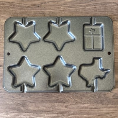 Star And Texas Cookie Pop Pan/Mold, Possibly Wilton, Lone Star