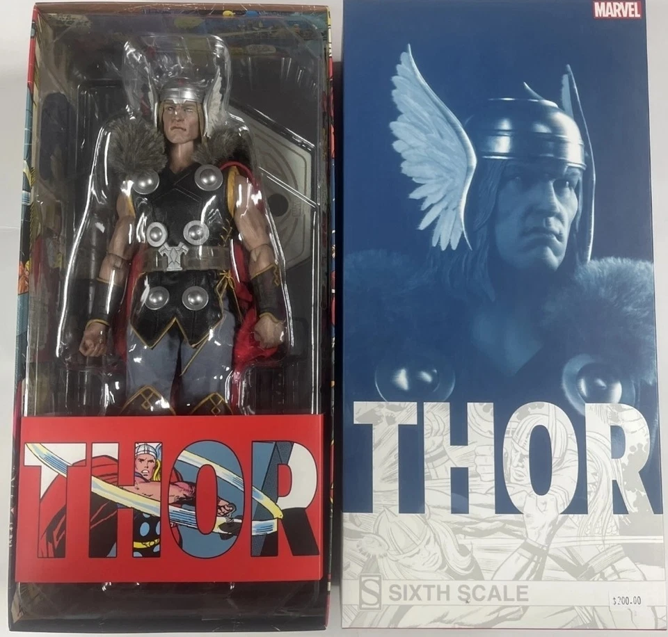 1/6 Sixth Scale Marvel Thor Figure Sideshow Collectibles Sold Out - image 2 of 3