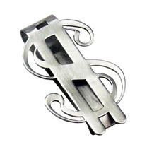 Dollar Wallet Clip Banknote Stainless Steel Small Money Clips Holder