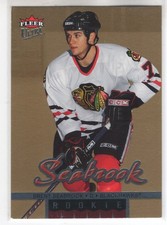 05/06 FLEER ULTRA BRENT SEABROOK GOLD MEDALLION ROOKIE RC #209