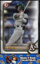 Max Muncy 2022 Bowman Draft #BD-69 Oakland Athletics Prospect