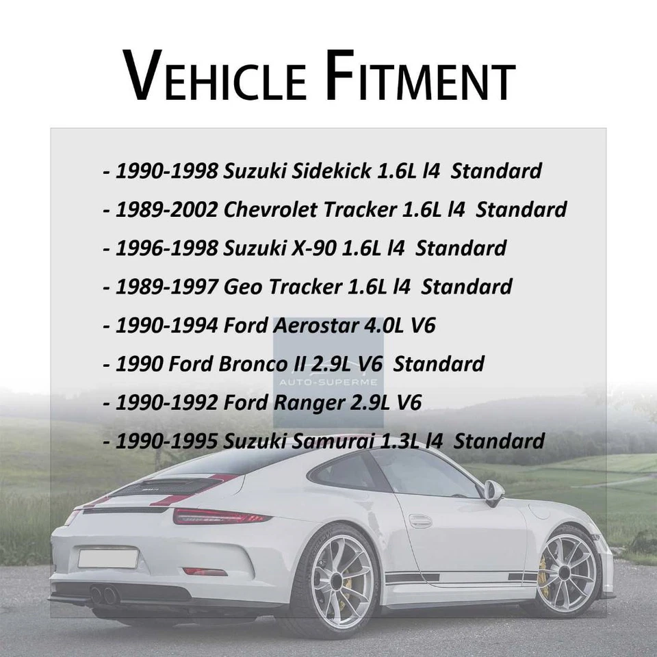 Termostato de refrigerante del motor para Chevrolet Tracker 1989-2002 1,6 L Foto 2 de 4