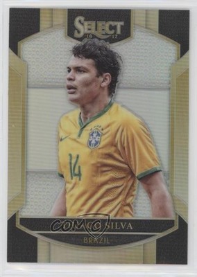 2016-17 Panini Select Terrace Silver Prizm Thiago Silva #4 00e8