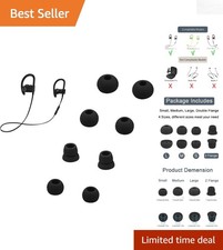 Replacement Eartips Set for Powerbeats 1.0, 2.0, 3.0 Ultimate Noise Isolation