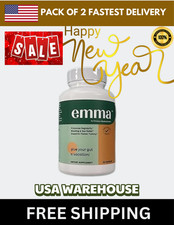Emma Gut Health Supplement for Gas  Bloating Relief,Leaky Gut Repair,60 Capsule