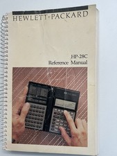 Vintage HP-28C Advanced Scientific Calculator MANUALs