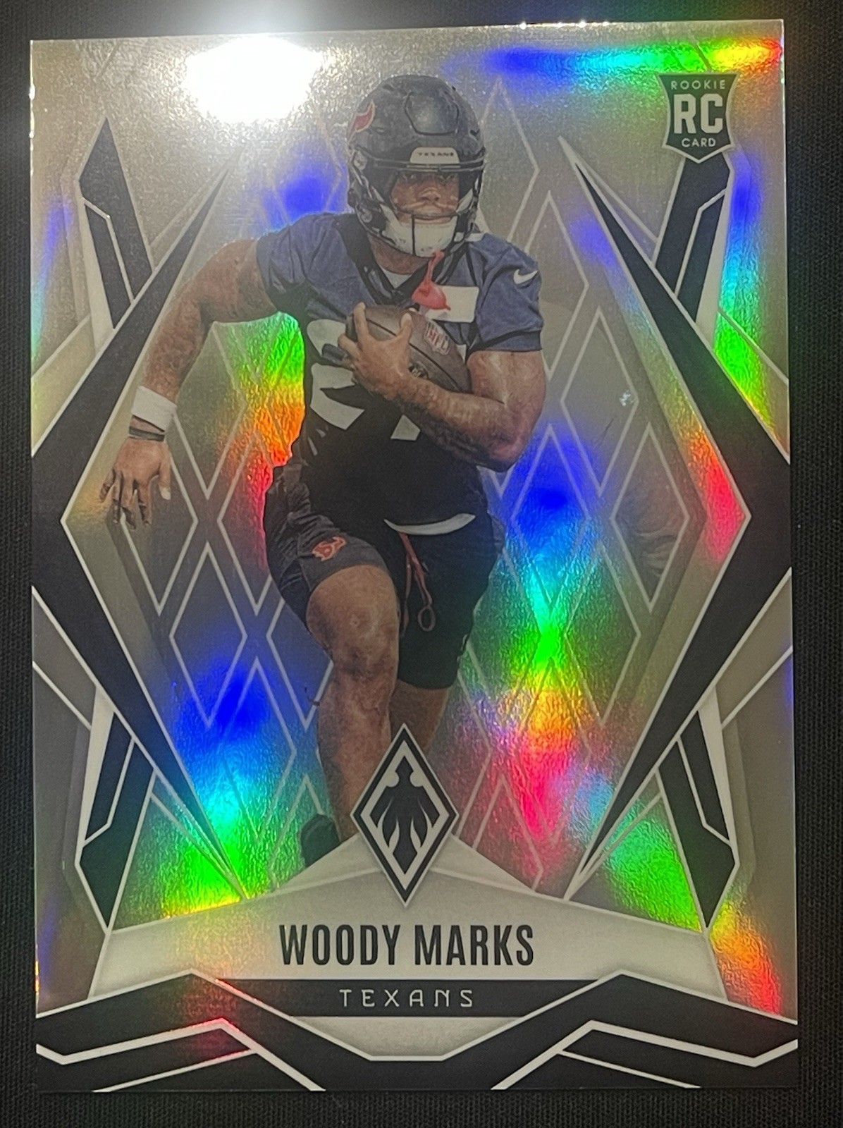 2025 Panini Phoenix Woody Marks RC #236 Silver Prizm Houston Texans