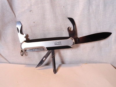 MULTI TOOL KNIFE RICHARTZ 5 FUNCTION APACHE CORPORATION GERMANY SOLINGEN