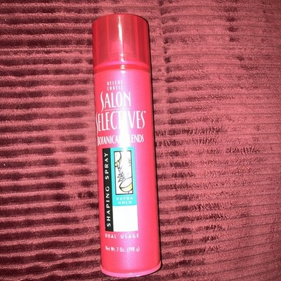Helene Curtis Salon Selectives Botanical Blend Extra Hold 7 oz Hairspray New