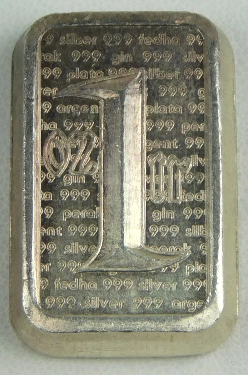 Silver Bullion 1 oz Precious Metal Content per Unit 1981 for sale