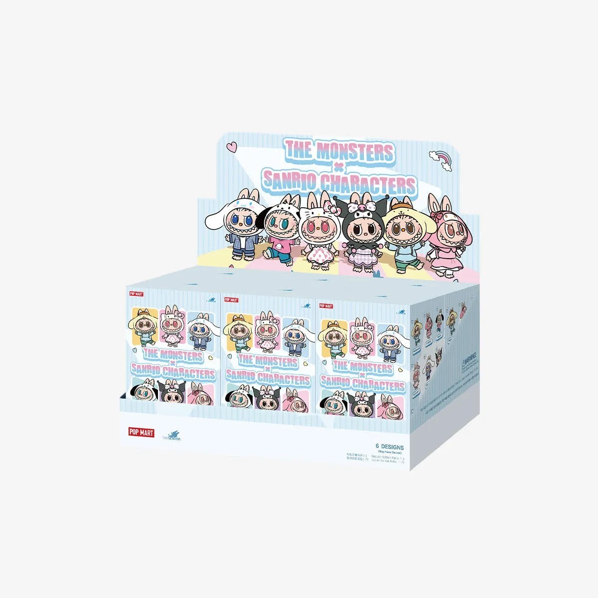 Authentic Popmart Labubu Monsters Sanrio Characters Series Vinyl