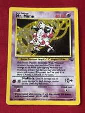 Mr. Pantomime 6/64 Holo Dschungel Karte Pokemon (T108)