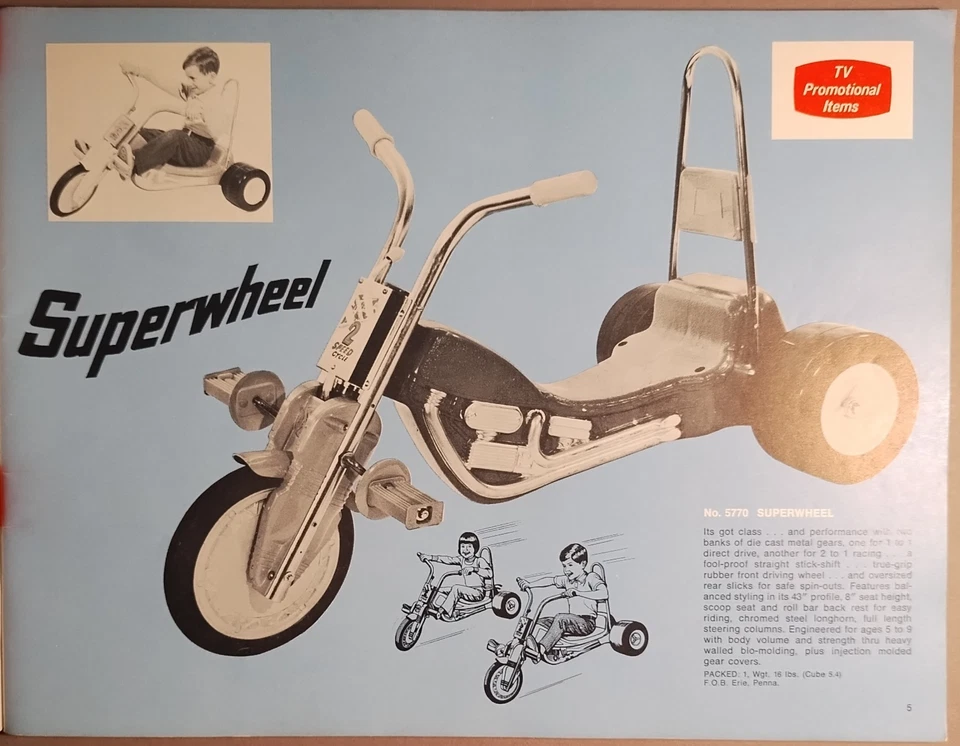 1972 Marx игрушки дилер каталог фигурки игровые наборы большое колесо заводской оригинал B1-75 - Изображение 4 из 4