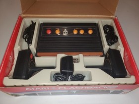 Vtg ATARI 2600 Flashback 2 Mini Classic Video Game System Pong Pitfall Asteroids
