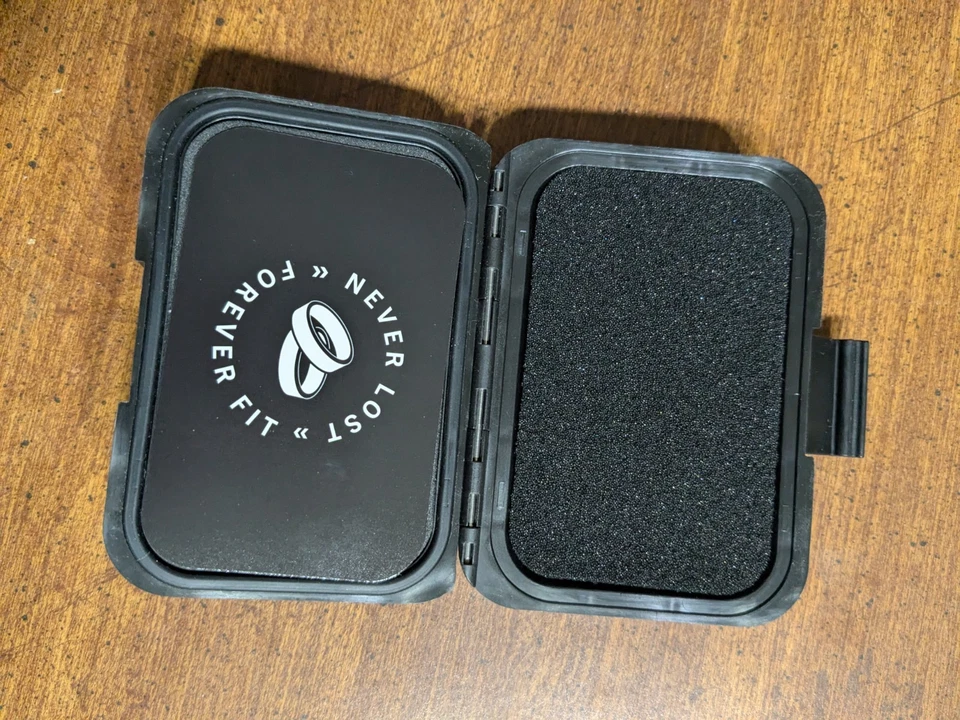 The Ridge Ring Set – Royal Black (Silicone) + Forged Black (Metal Core) - Image 2 of 4