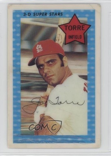 Joe Torre #62 1971 Kellogg's card
