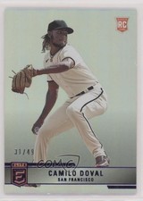 2022 Panini Chronicles Elite Purple 31/49 Camilo Doval #25 0h29