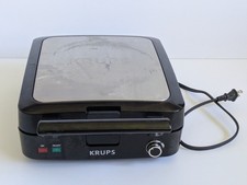 KRUPS Belgian Waffle Maker GQ502 W/ Removable...