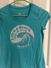 Girls Justice Teal Short Sleeve Graphic Tee-Size 12 — photo 3