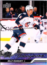 2023-24 Upper Deck Series 2 Young Guns Billy Sweezey #487 Rookie RC