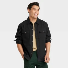 Goodfellow & Co Men's Checked Button Down Dress Shirt Smart Casual Stretchy