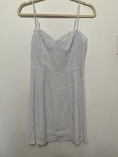 Aritzia Spring Sunday Best Mini Dress Small Viola Light Blue Bustier Cocktail