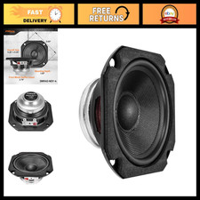 3" Full-Range Neodymium Speaker, 40W Power, 4 Ohm, Pro Audio Midrange for Car Au